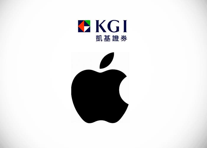 Logos de Apple y KGI Securities