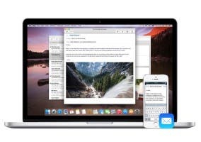 App Mail en MacBook Pro y iPhone 5s