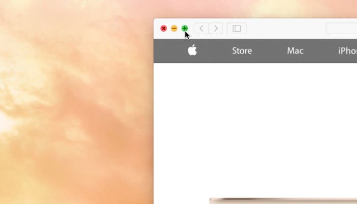 Cómo se cambia el botón maximizar en OS X Yosemite