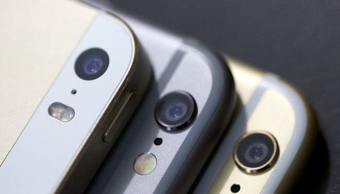 iPhone 6 Plus, iPhone 6 y iPhone 5s en detalle sus cámaras
