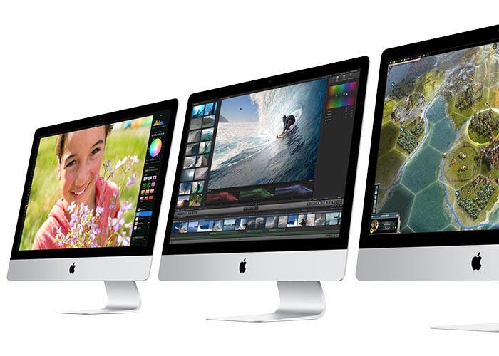 Varios iMac corriendo aplicaciones