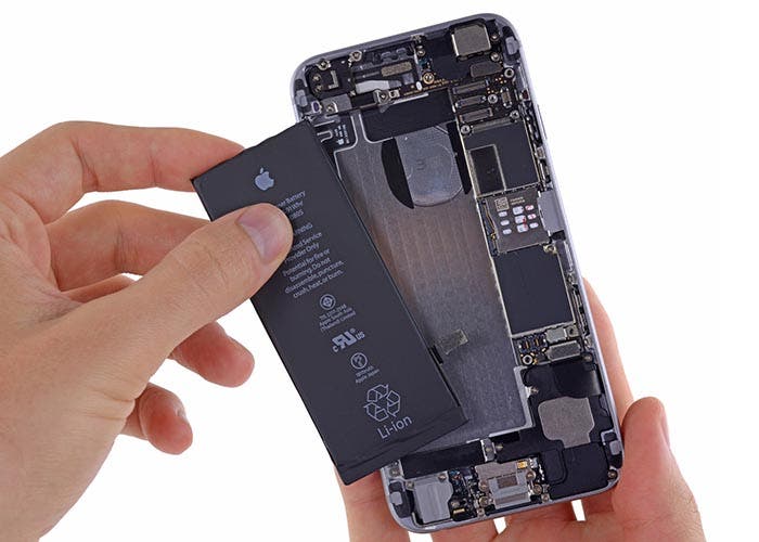Cambiando la batería en el iPhone 6