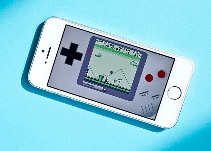 Emulador no oficial de Game Boy en iPhone 5s