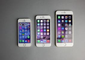iPhone 6, iPhone 6 Plus y iPhone 5s