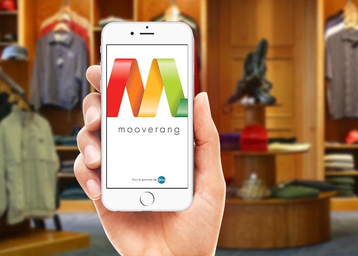 Usando Mooverang en una tienda de ropa