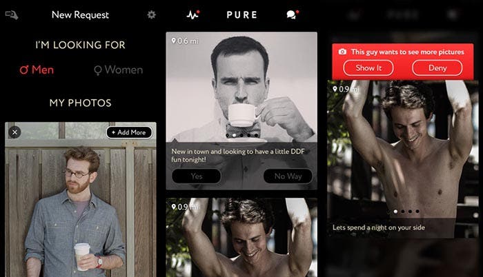 Capturas de pantalla de Pure: Uber