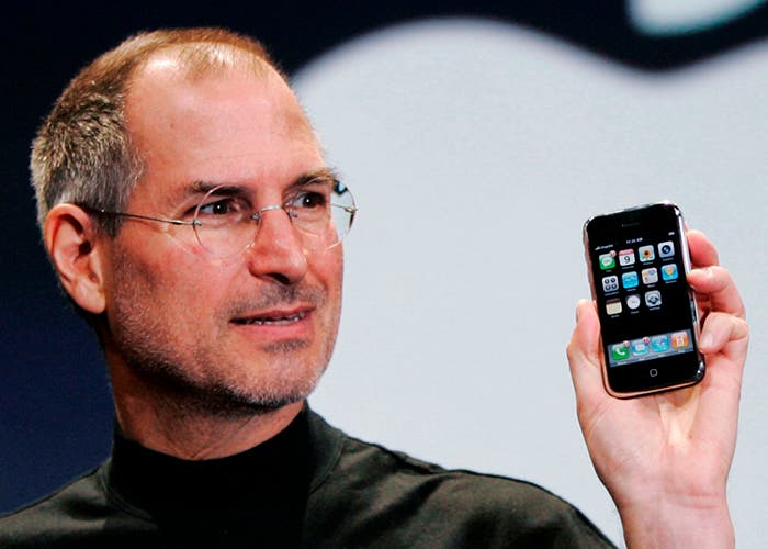 Steve Jobs y el primer iPhone