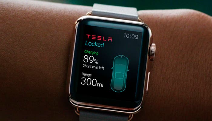 Tesla App para el Apple Watch