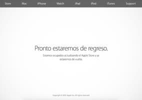 La tienda online de Apple se cierra