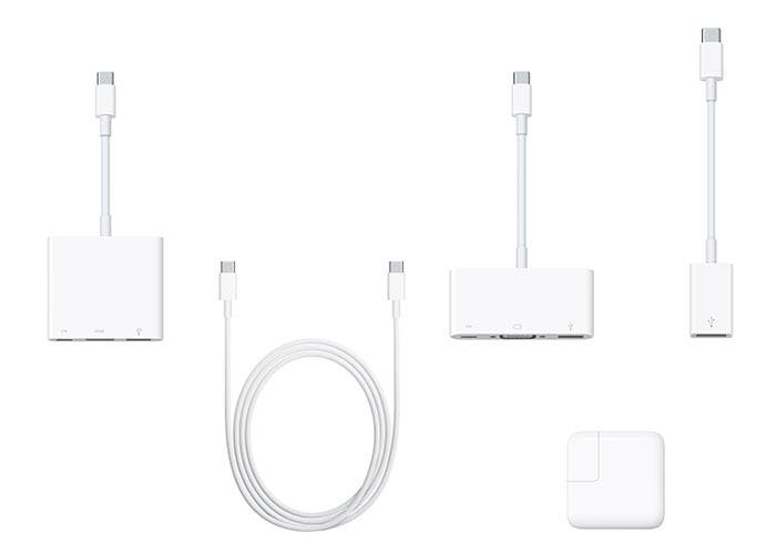 Familia de adaptadores USB-C para el nuevo MacBook