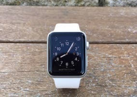 Pantalla en exteriores Apple Watch