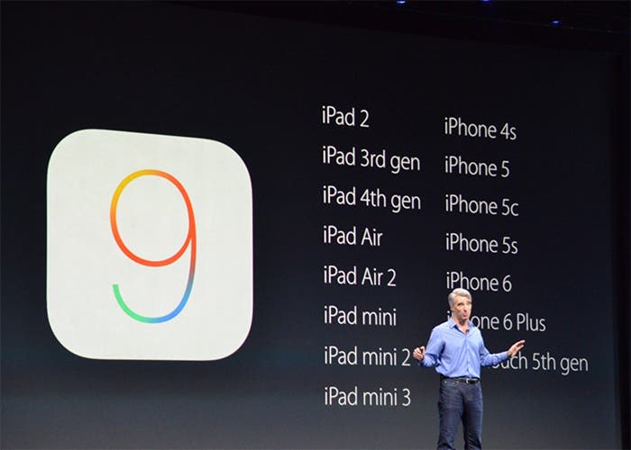 iOS 9 dispositivos compatibles