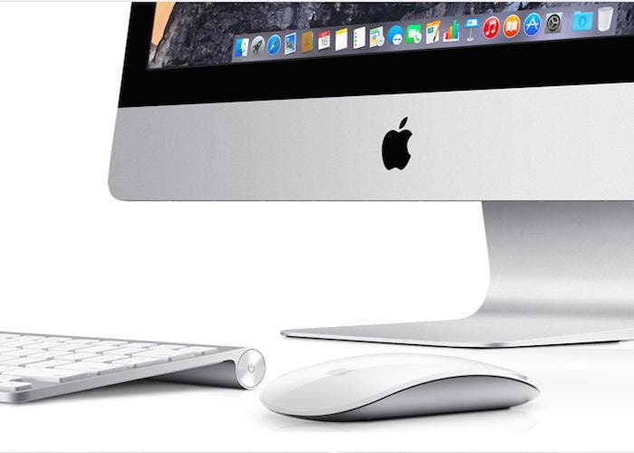 iMac con teclado y Magic Mouse
