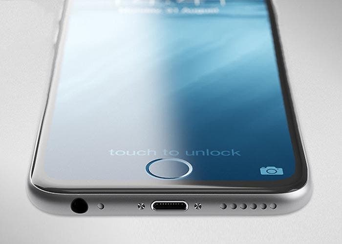Touch ID integrado en la pantalla del iPhone