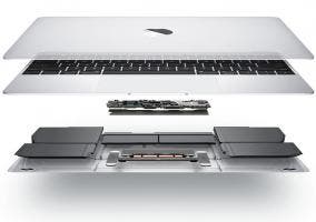 Interior del nuevo MacBook