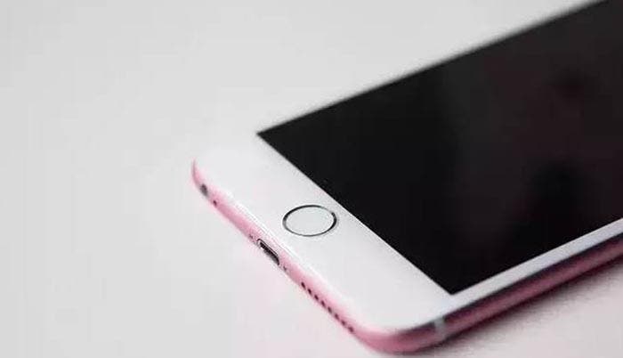 iPhone 6s de color rosa