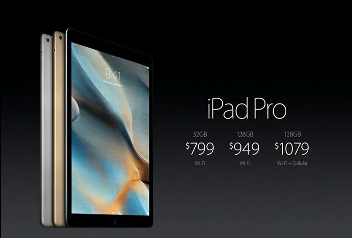 Apple iPad Pro precios