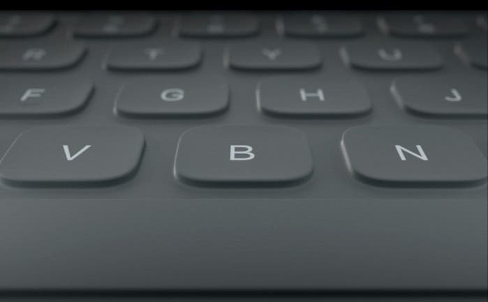 Smart Keyboard iPad Pro teclas