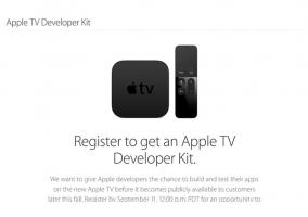 Kit de desarrollo para el Apple TV