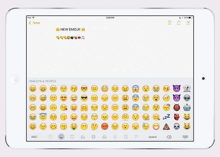 Nuevos emoji de iOS 9.1