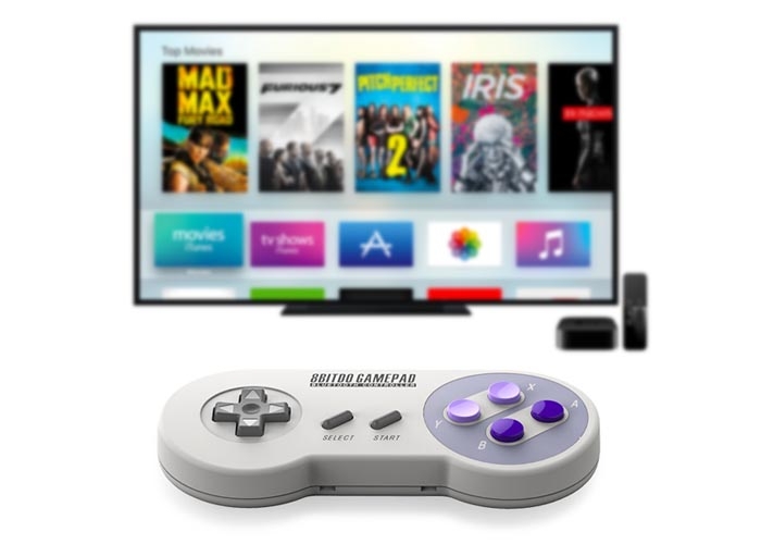 Gamepad retro para el Apple TV