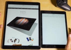 Navegando en Safari con el iPad Pro