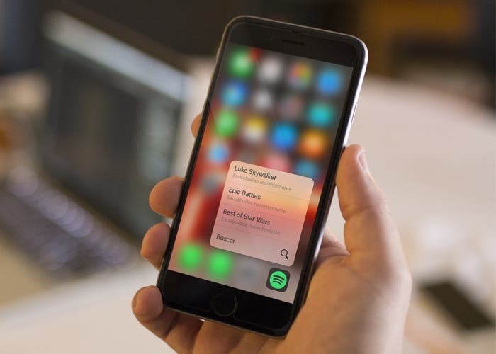 spotify 3d touch