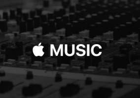 Mesa de mezclas Apple Music