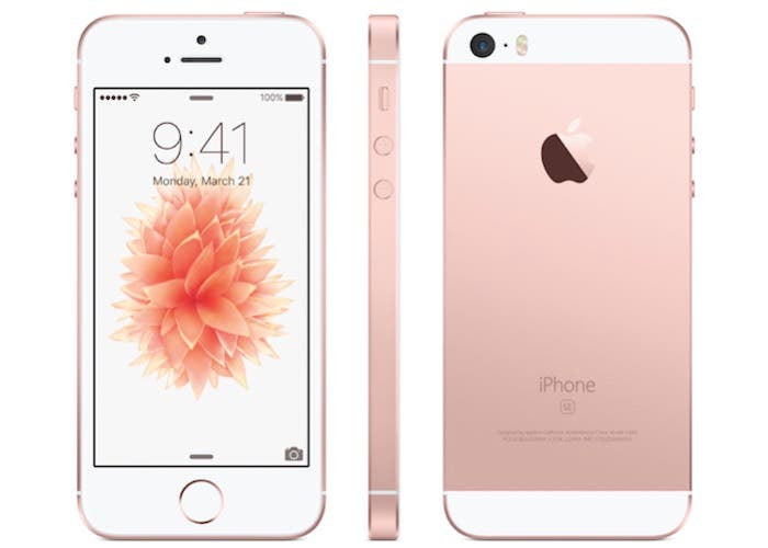 iPhone SE oro rosa