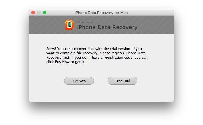 Recuperación de datos en iPhone
