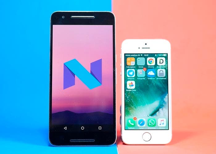 Android N vs iOS 10