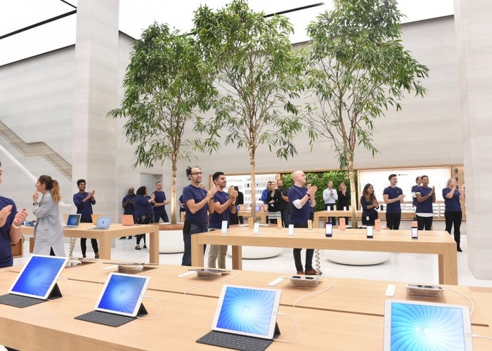 Rediseño apple store en Londres