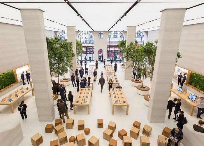 Apple presenta rediseño de tienda en Londres
