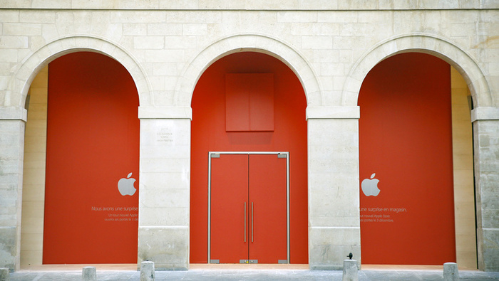 tercera tienda Apple en Paris