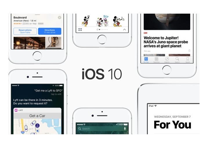 Apple lanzó iOS 10.2.1 para iPhone, iPad y iPod