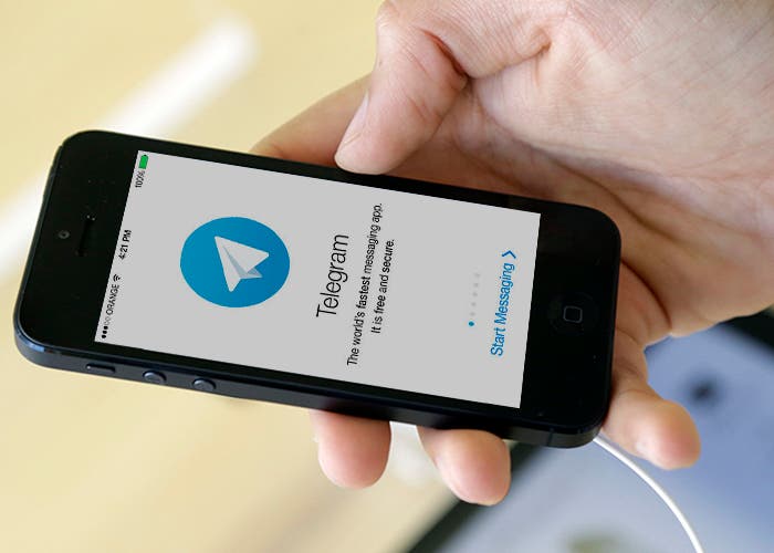 Hacer pagos en Telegram ios