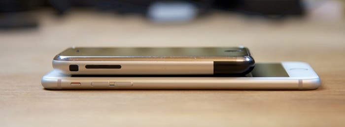 iPhone 2G y iPhone 6S comparación