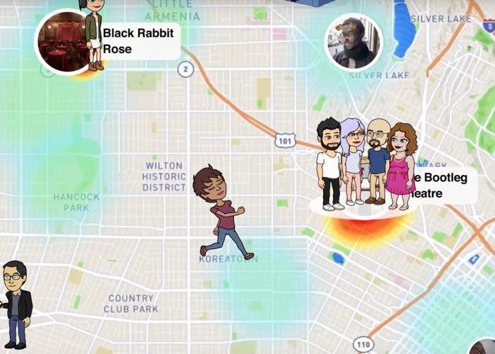 Snapchat lanza funcion Snap Maps para compartir ubicación