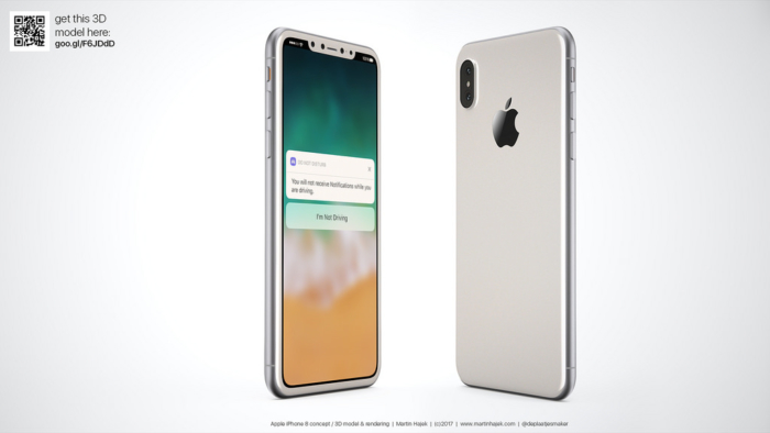 iphone 8 en color plata