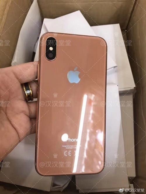 iPhone dorado cobre
