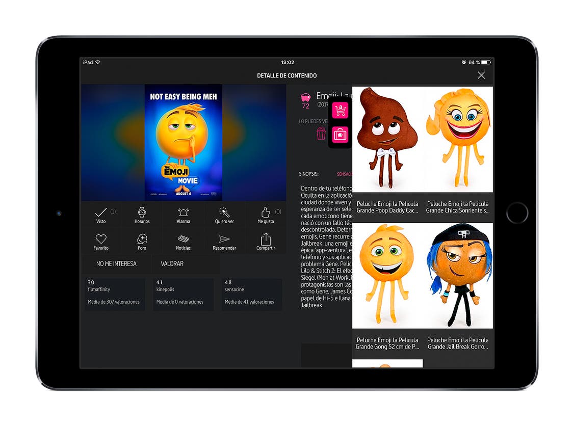 Buaala Emoji Película iPad