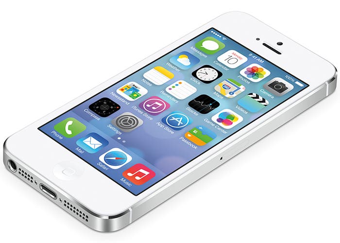 Iconos iOS 7 en iPhone 5