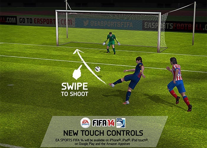 Captura de FIFA 14 para iOS