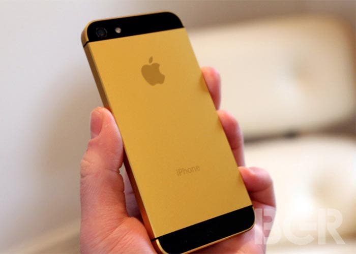 Cómo quedaría el iPhone 5S de color dorado