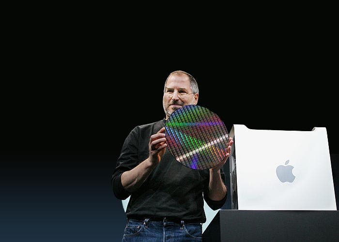 Steve Jobs presentando el PowerMac G5