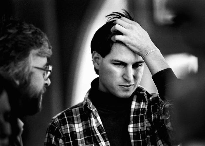 Una de tantas fotos realizadas por el artista neoyorquino a Steve Jobs
