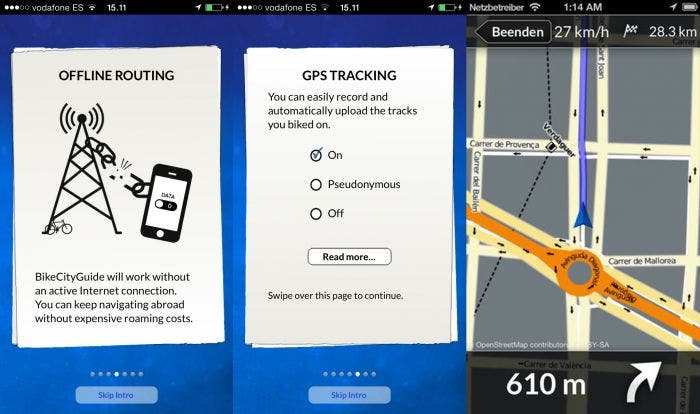 Review de BikeCityGuide para iOS