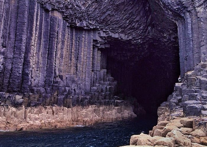 Foto de una caverna hecha con un iPhone