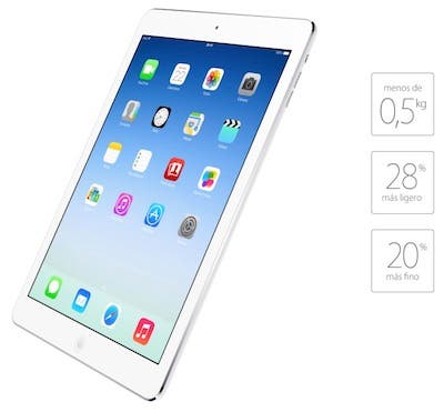El nuevo iPad Air