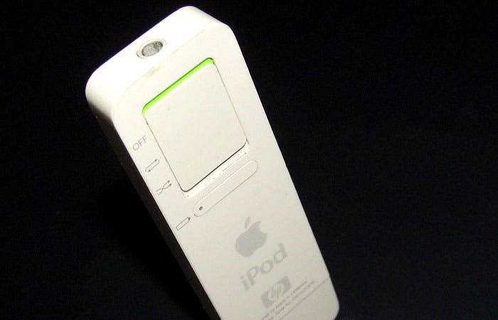 Parte trasera del iPod shuffle